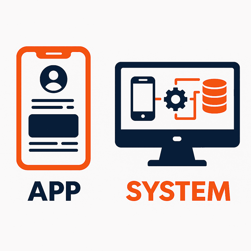 App vs. System: What Founders Miss and Why It Hurts